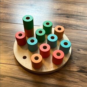 Lovevery Wooden Stacking Pegboard